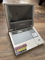 SUPER SP-PD708 7in Portable DVD/VCD/CD/MP3 Player TV Receiver NEW-UNTESTED
