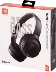 JBL Tune 570BT – Wireless Bluetooth – On-Ear Headphones – Pure Bass Stereo Sound
