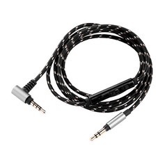 Replace Audio nylon Cable with Mic For SONY MDR-NC60/NC50/NC200D/NC500D/SBH60