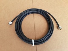 US MADE RG-8X CB Ham Radio PL259 to PL259 UHF 50 ohm coax cable lot
