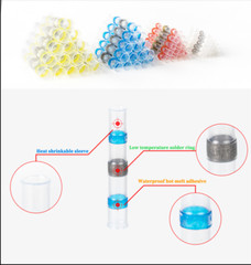 50-1000Pcs Waterproof Seal Solder Stick Heat Shrink Solder Wire Butt Connectors