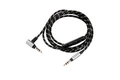 Replace Audio nylon Cable with Mic For SONY MDR-NC60/NC50/NC200D/NC500D/SBH60