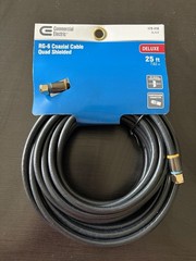 Commercial Electric 25 ft. RG-6 Coaxial Cable