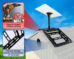Adjustable Starlink Roof Ridge Mount Gen 3, Ybervont Starlink Mounting Kit Gen 3