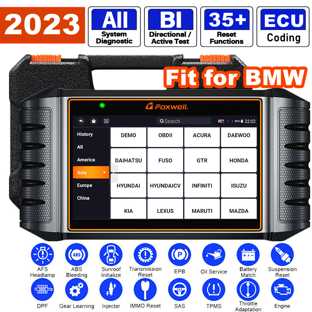 NT710 Elite for BMW Bidirectional Scanner OBD2 Full System Diagnostic ECU Coding