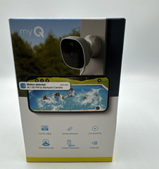 myQ Smart Outdoor Wired Camera 1080p Weatherproof Wi-Fi Night Vision 2-Way NEW