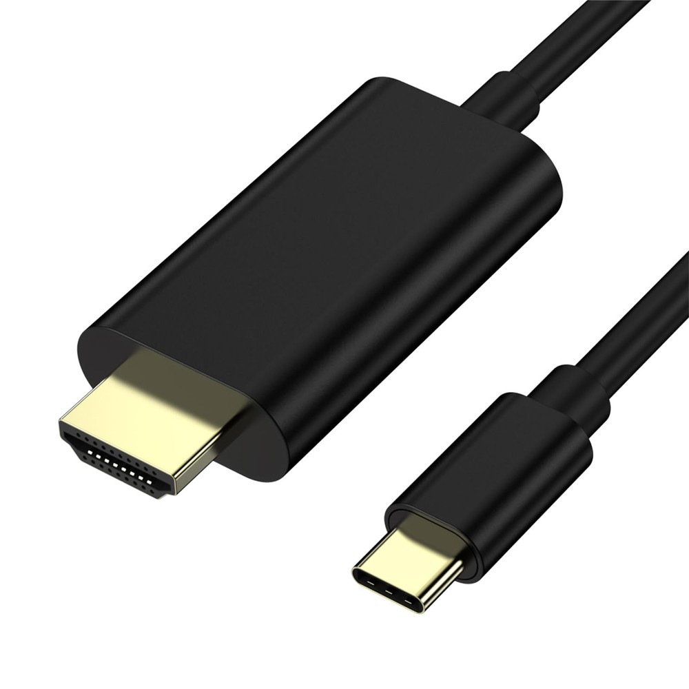 USB C to HDMI Cable（6FT）, 4K, HighSpeed USB Type C to HDMI Cable for Home Off…