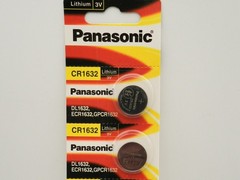 PANASONIC CR1632 LITHIUM 3V BATTERY (Exp.2031) 2 Pcs