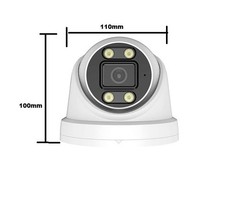 BNC 4IN1 4K Video CCTV Security Camera 8MP Wired Color Night Outdoor IP67