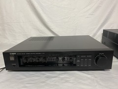 Yamaha M-70 & C-70 Power Amp/ Pre-Amp Combo – Both Power On – Not Fully Tested