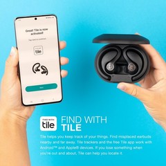 JLab Audio JBuds Air Sport True Wireless Headphones + Charging Case Black