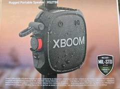 🌟NEW🌟 2-pack LG XBOOM Go Wireless Speaker XG2TBK Stereo Sound MILITARY TESTED