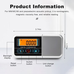 Jewelry Scale 100Gx0.005G Precise Turntable Force Digital Dynamometer2081