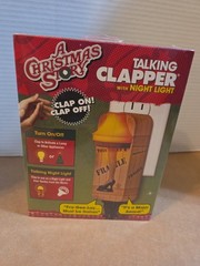 A Christmas Story Leg Lamp Talking Clapper w/Night Light NEW SEALED IN BOX