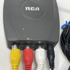 RCA Converter Kit CRF907A RF Modulator A/V -to- RF / Coax / Coaxial
