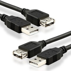 15ft USB 2.0 A Male to A Female Extension 28/24AWG Cable Cord AMAF LONG 33 FOOT