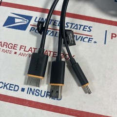 Original HTC Vive 3-in-1 Data Triple Cable for Headset -SAME DAY SHIP- WARRANTY