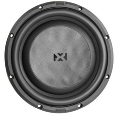 NVX SMW10D4 | S-Series Shallow-Mount Dual 4-Ohm Subwoofer