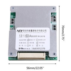 Li-ion BMS Battery Protection Board For Electric Bike Battery ACUS 13S 48V 60A