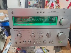 PRO SERVICED Technics SU V6 Class A Amplifier And ST-8044 Tuner EXCELLENT SQ