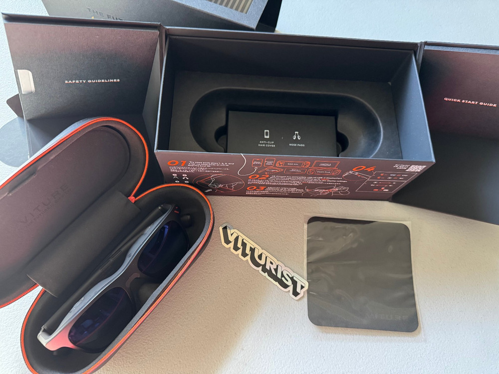 VITURE Pro XR/AR Glasses – 135″ 120Hz 1000Nits UltraClarity Display