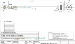 Plinkwirekb Mini DIN 8 Pin Male to Female Extension Cable Flush Panel Mount M…