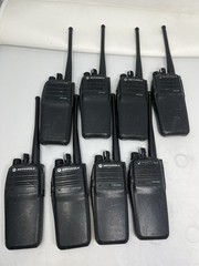 Lot of 8 Motorola XPR 6350 Two-Way Radios AAH55TDC9LA1AN AS-IS