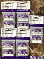 Lot of 26 NEW Microcassette Blank Audio Tapes Radio Shack Maxell Sony MC-60 90