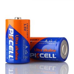 50Pcs D Size Batteries 1.5V R20P UM1 PC1300 Zinc-carbon for LED Lights