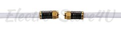 RG6 Coaxial Digital Cable Quad Shielded Satellite TV Antenna Coax Dish Video HD