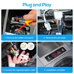 36W Power Ports USB QC PD Charger Sockets For Jetta Golf MK6 Scirocco GTI Jetta