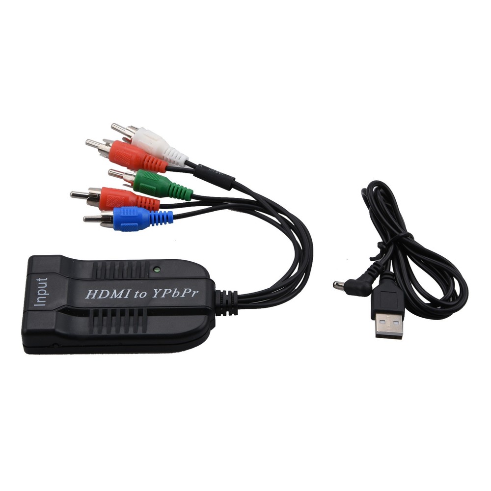 HDMI to 1080P YPBPR Component Video 5RCA RGB Converter 5RCA RGB Adapter 1080P