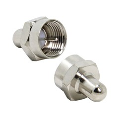 Terminator 75 OHM F Port Screw-on 5-2050Mhz 5 Pack