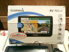 Garmin RV 760 LMT 7″ GPS bundle, Lifetime Maps, Traffic, Car Mount Kit