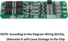 4pcs 3S BMS Protection Board for 18650 Li-ion Batteries – 12.6V 20A Safety Mo…