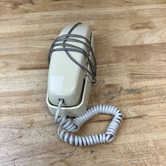 AT&T Trimline 210 Desk Top or Wall Hanging Telelphone Beige