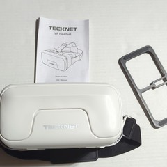 TECKNET Smartphone VR Headset TK-VR005 White/Black w/ Box & Manual