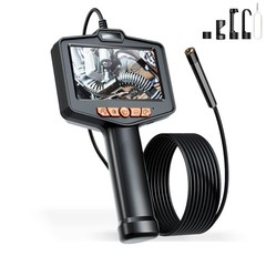 2/5/10m LED Handheld Industrial Endoscope 8mm Borescope Inspection Snake Camera