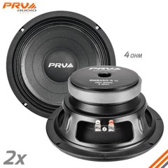 2x PRV Audio 8MB450-4 8″ Midbass PRO Audio Speaker 900 Watts 4 Ohms – PRV 8MB