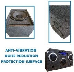 Car Trunk Liner Speaker Box Carpet Wrap Audio Sub woofer Cover Under-felt Lot