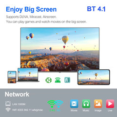 TOX3 Smart TV Box Android 11.0 4GB 32GB Amlogic S905X4 4K Media Player Wifi 1000