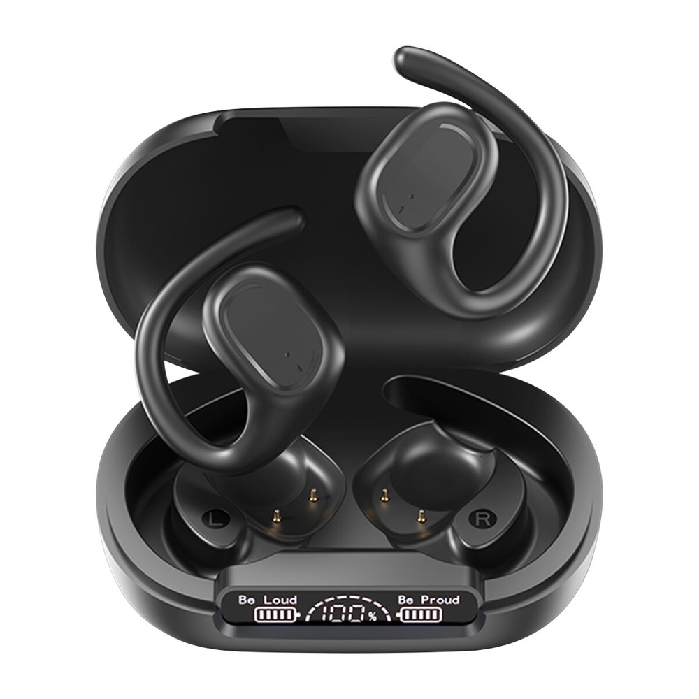 Bluetooth Headset Wireless Earphones Earbuds Stereo Headphones TWS 5.3 Ear Hook