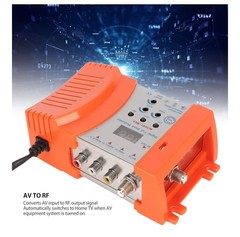 RF Modulator M69 Full Band AV To RF Modulator Converter VHF UHF PAL NTSC TV Link