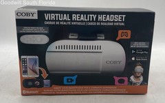 Coby White Black Bluetooth Smartphone Virtual Reality Headset Not Tested