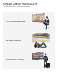 RayNeo Air 4 Pro AR Glasses, HDR10 Display, Vision 4000 Chip 201″ Audio by B&O