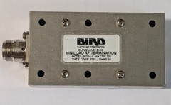 BIRD ELECTRIC 8072A-1 RF TERMINATION 300W 50Ω – COAX RESISTOR/DUMMY LOAD