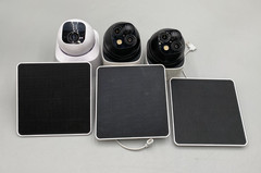 Eufy Solocam Multi-Cam Solar Smart Security Kit Custom 3-Pack White/Black Good