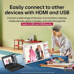 LG 27 in. StanbyME 2 QHD Portable Touchscreen Smart TV webOS Dolby Vision Atmos