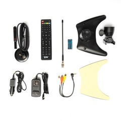 Portable TV 14 1080P LCD Rechargeable Battery HDMI USB RCA Tyler Monitor Lithium