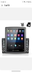 Android 9.0 Double Din GPS Navigation Car Stereo w/ 9.7” Vertical Touch Screen